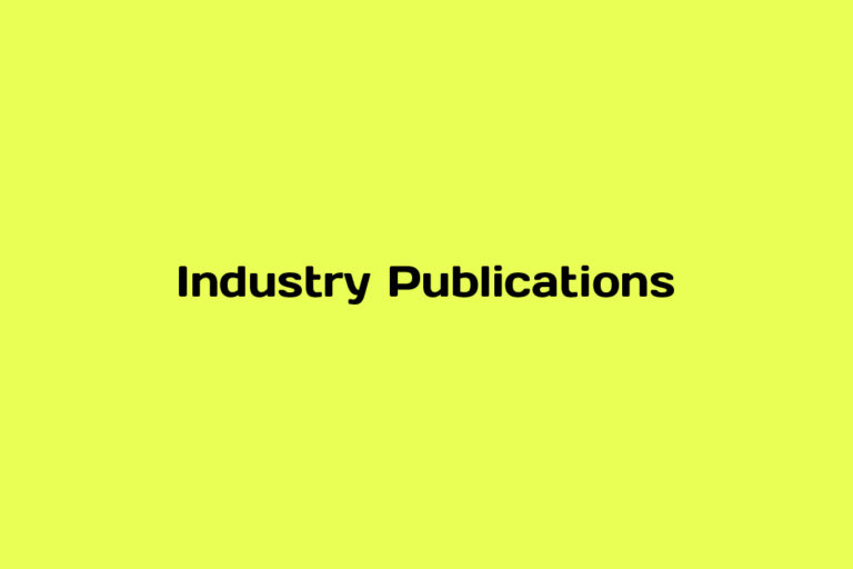 online advertising industry publications
