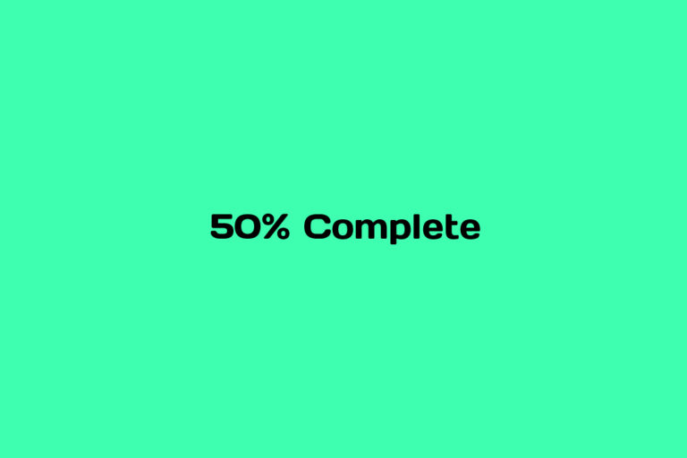 what is 50% video complete
