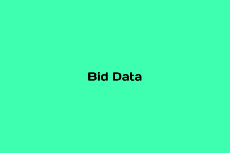 What is Big Data