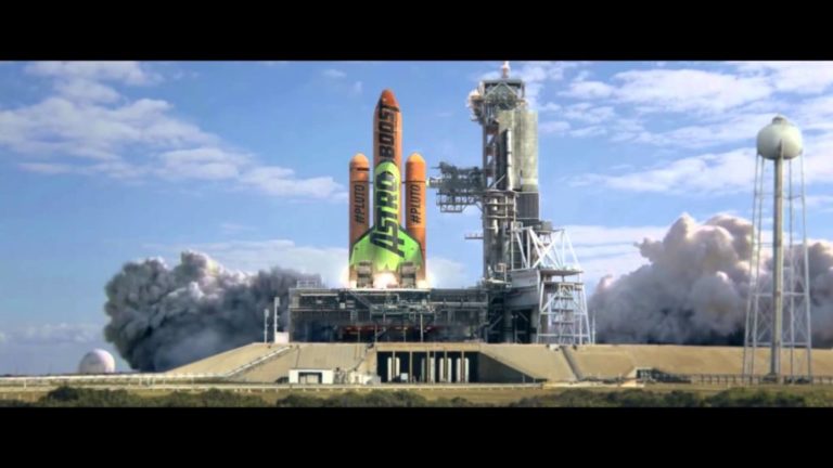 funny rocket launch commercial