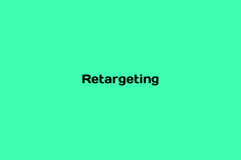 What is Retargeting