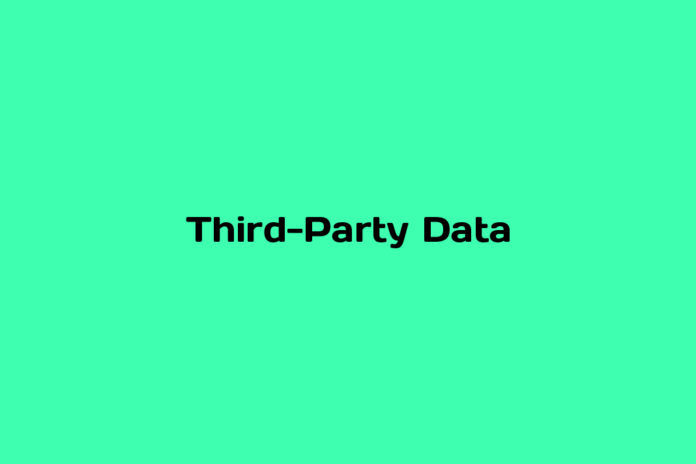 What is Third-Party Data
